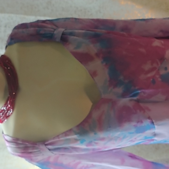 Lane Bryant size 14/16 Angel Wing long sleeve Tunic - Picture 3 of 10